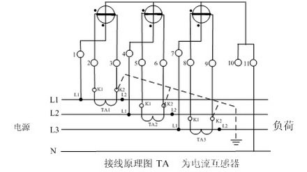 电流互感器接线图