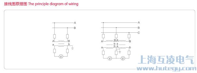 JDZ10-10电压互感器接线图