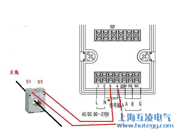 LMK-0.66电流互感器接线图