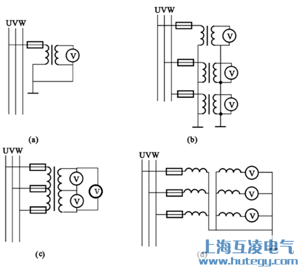 电压互感器接线图